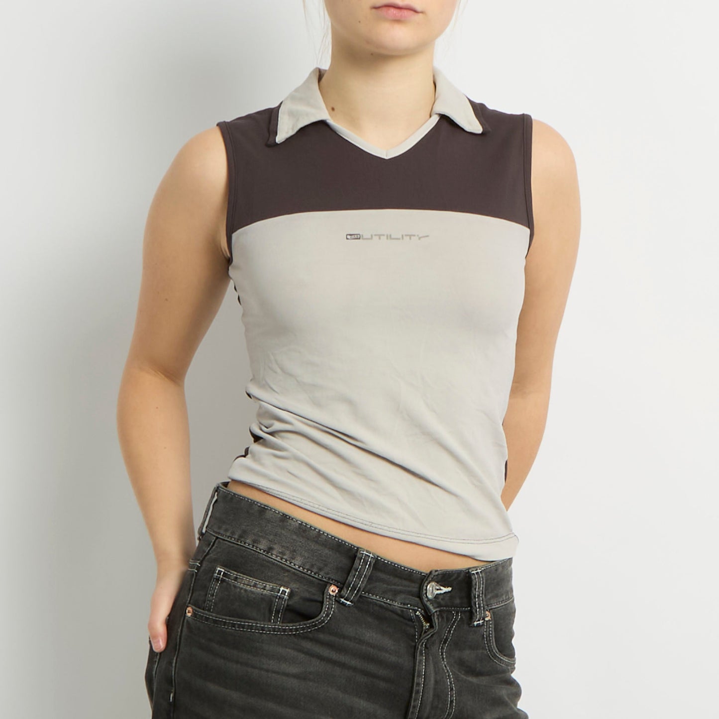 Collared Tank Top - UK 8