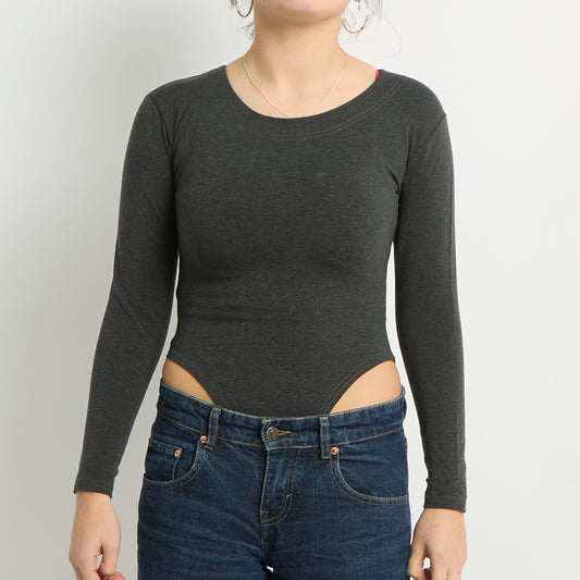 Scoop Neck Thermal Bodysuit - UK 8