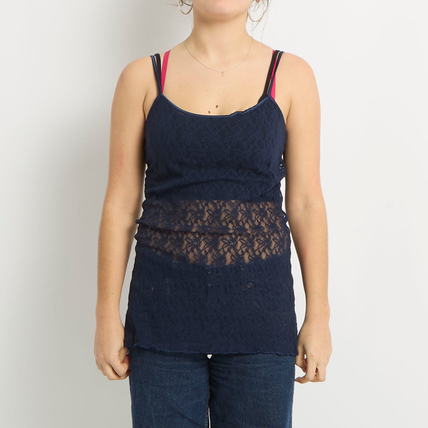 Lace Cami Top - UK 8