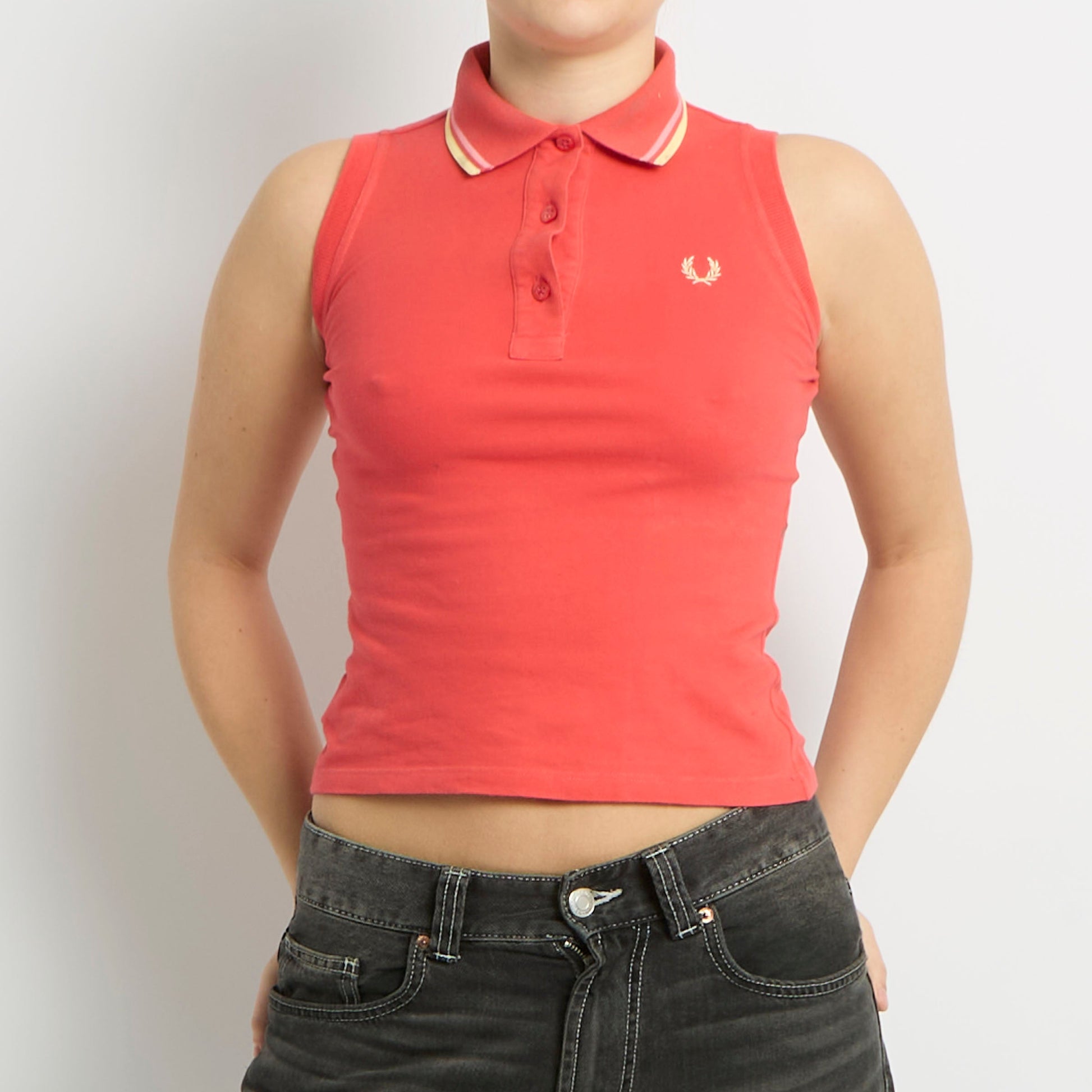 Fred Perry Polo Tank Top - UK 8