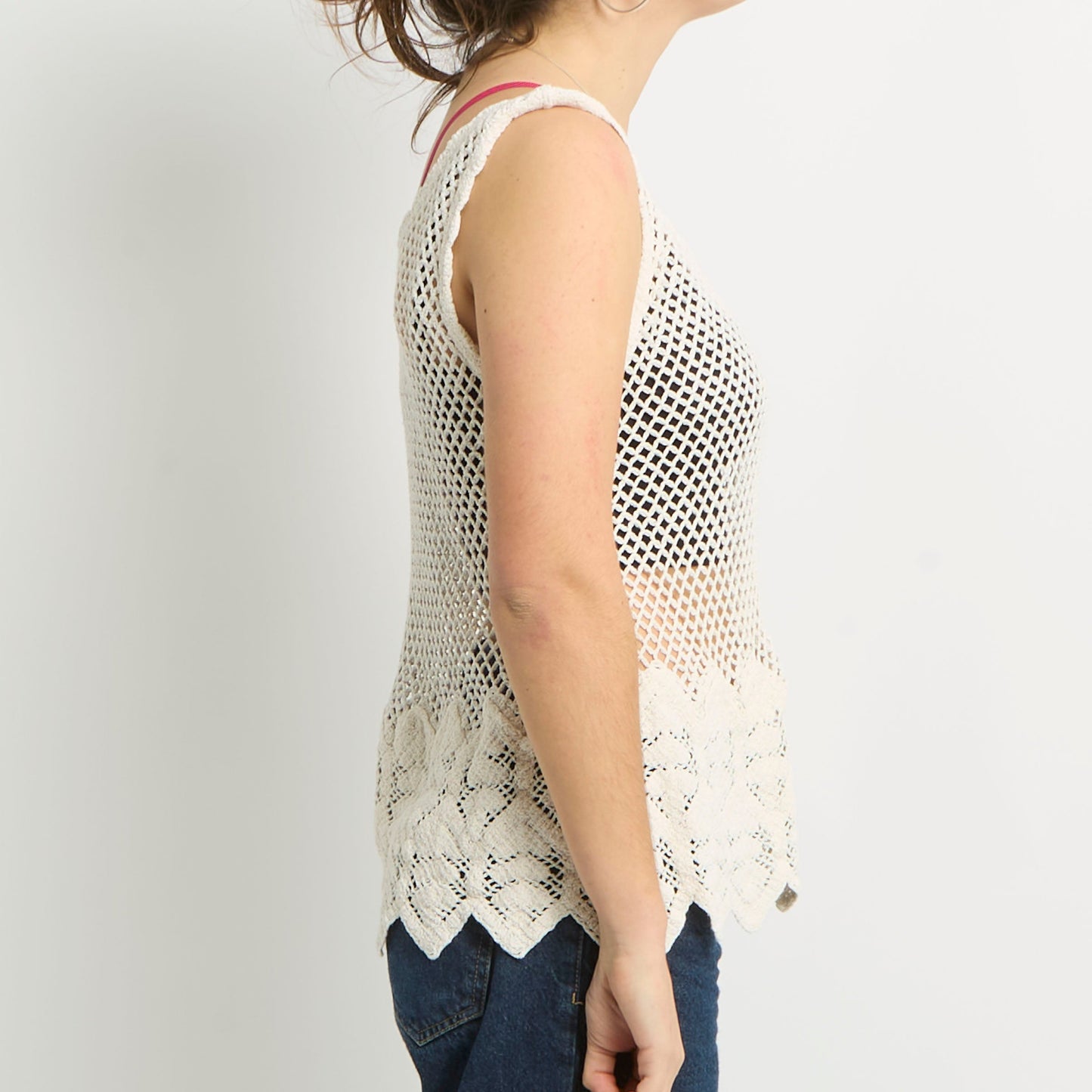 Crochet Tank Top - UK 8