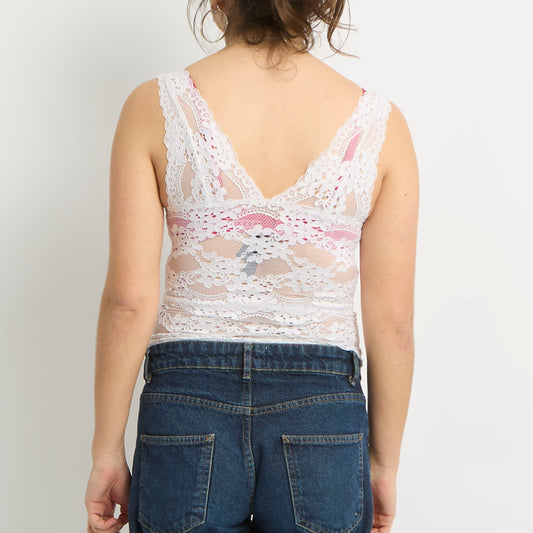 Lace Padded Bralette - UK 8