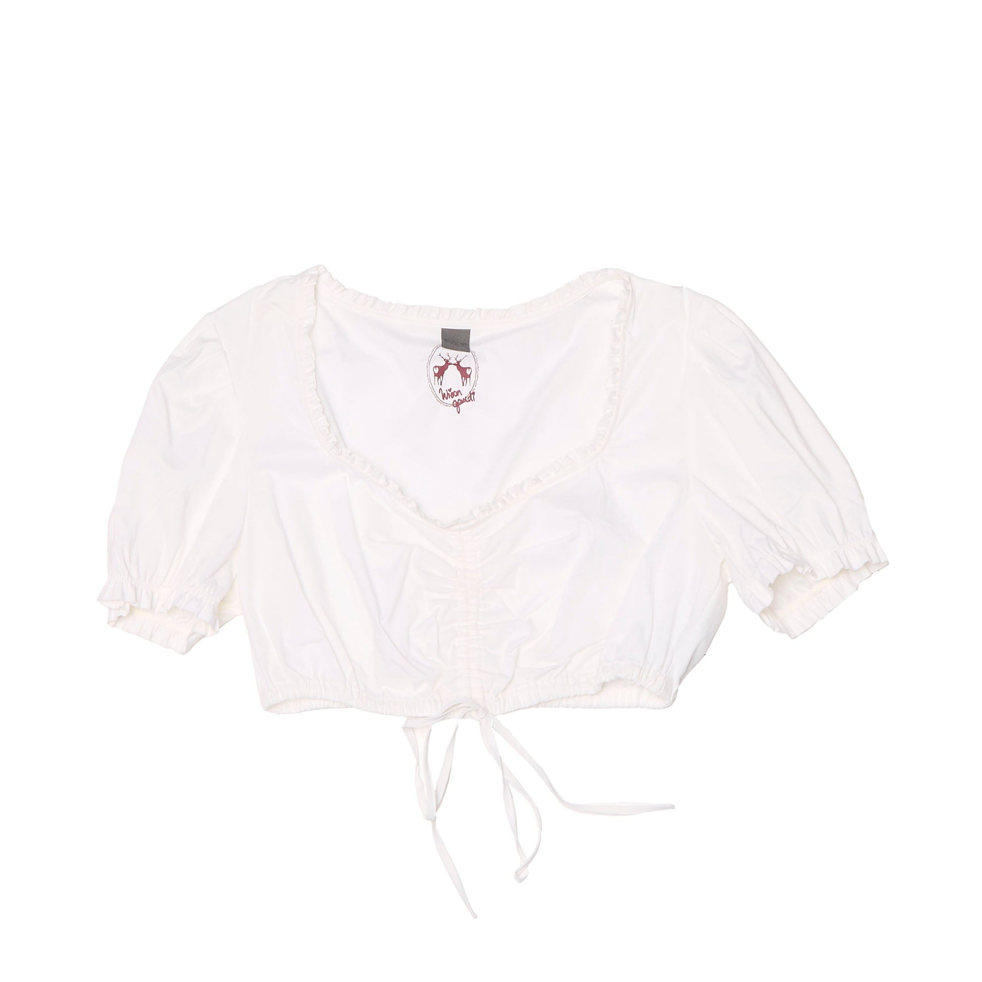 Cropped Shortsleeve Top - M