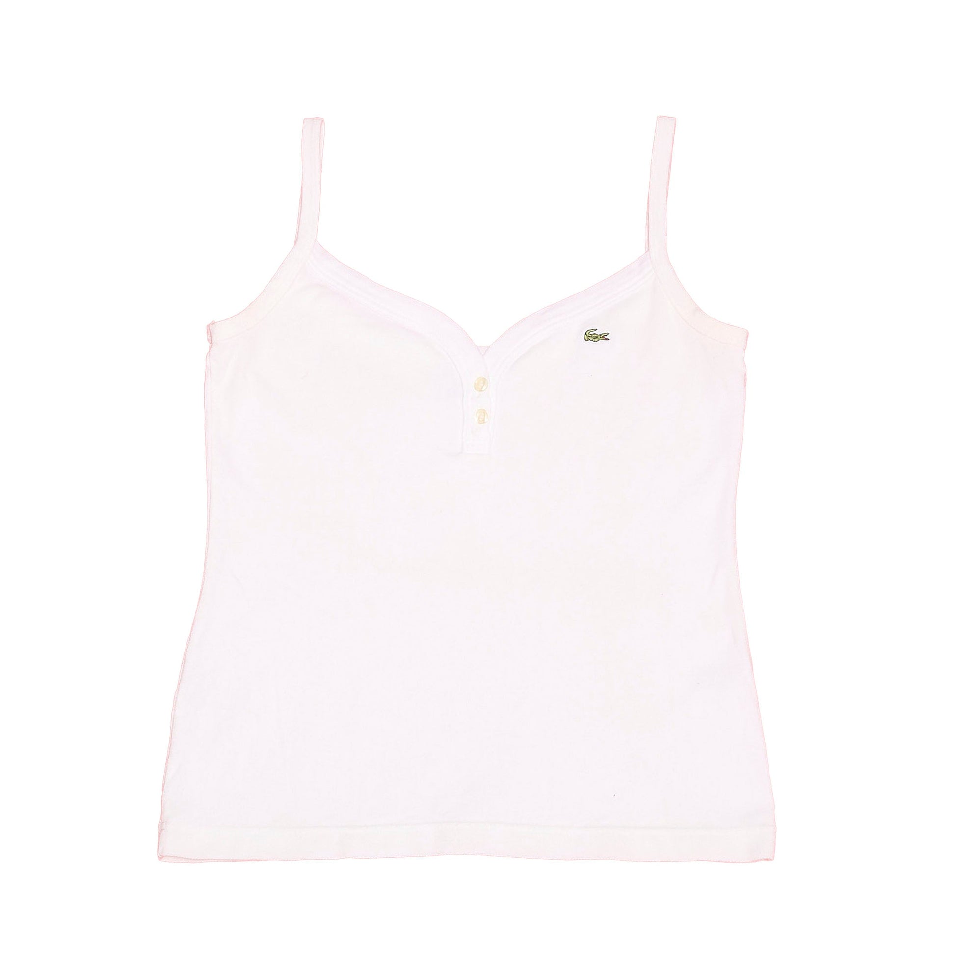 Lacoste Embroided Logo Strappy Top - M
