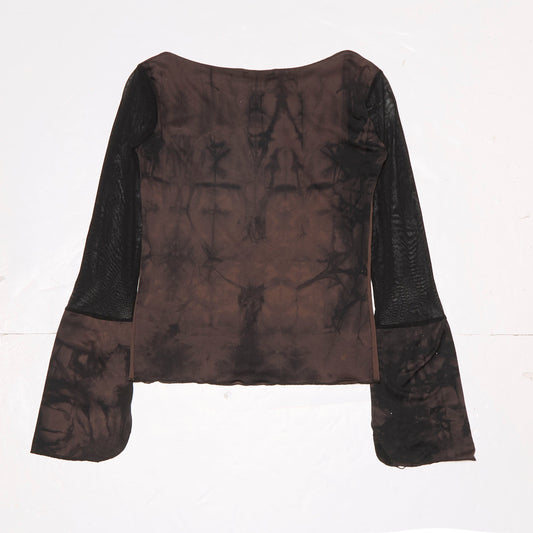 Flared Long Sleeve Top - XS