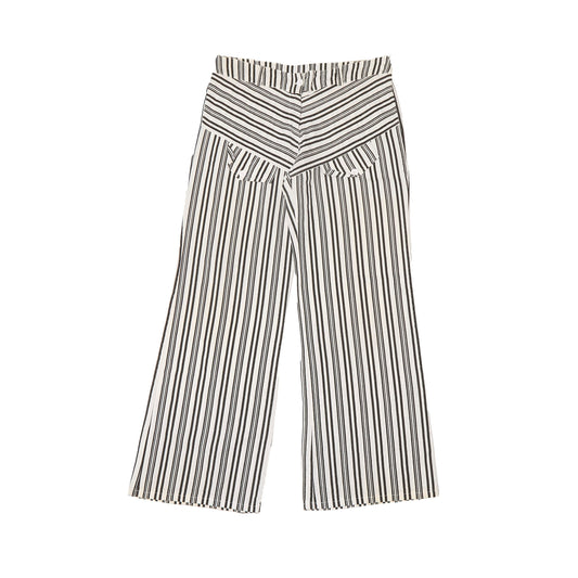 Striped Linen Trousers - 10