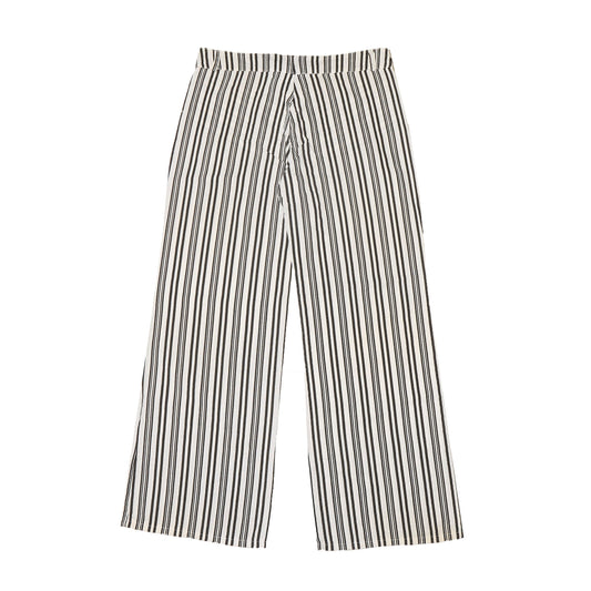 Striped Linen Trousers - UK 10