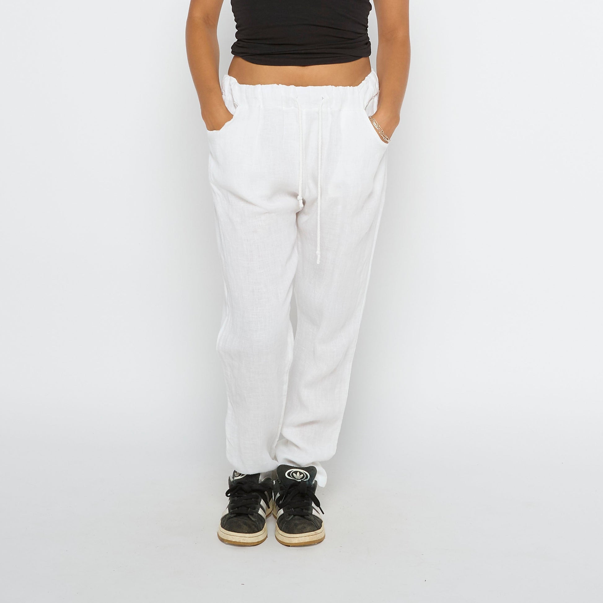 Light Linen Trousers - UK 10