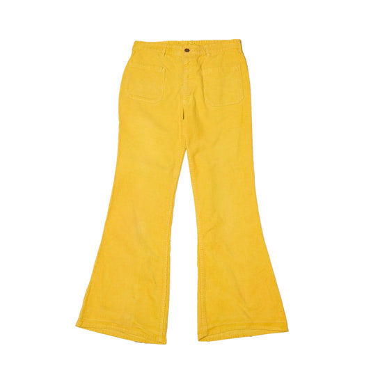 Cord Flared Trousers - 10
