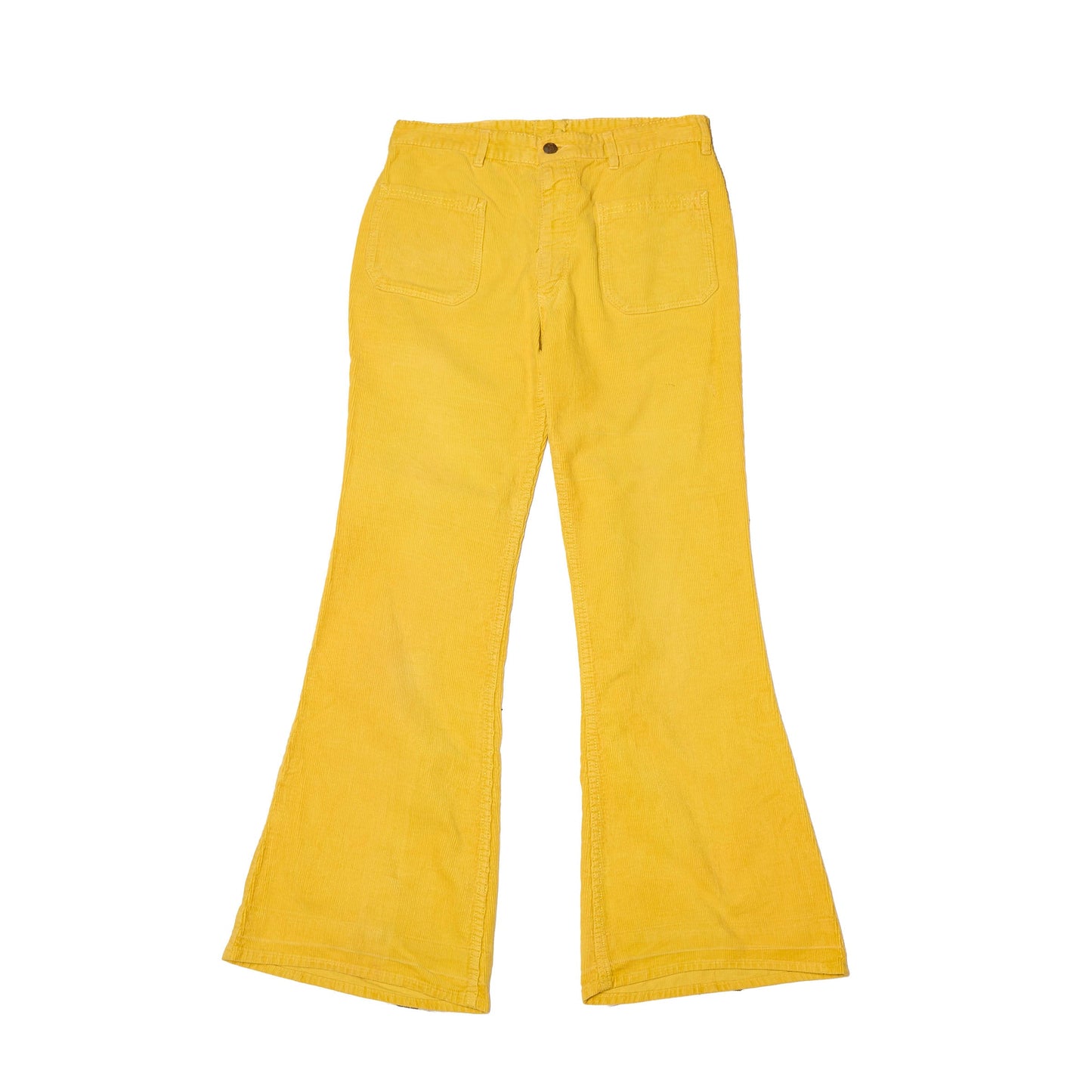 Cord Flared Trousers - 10