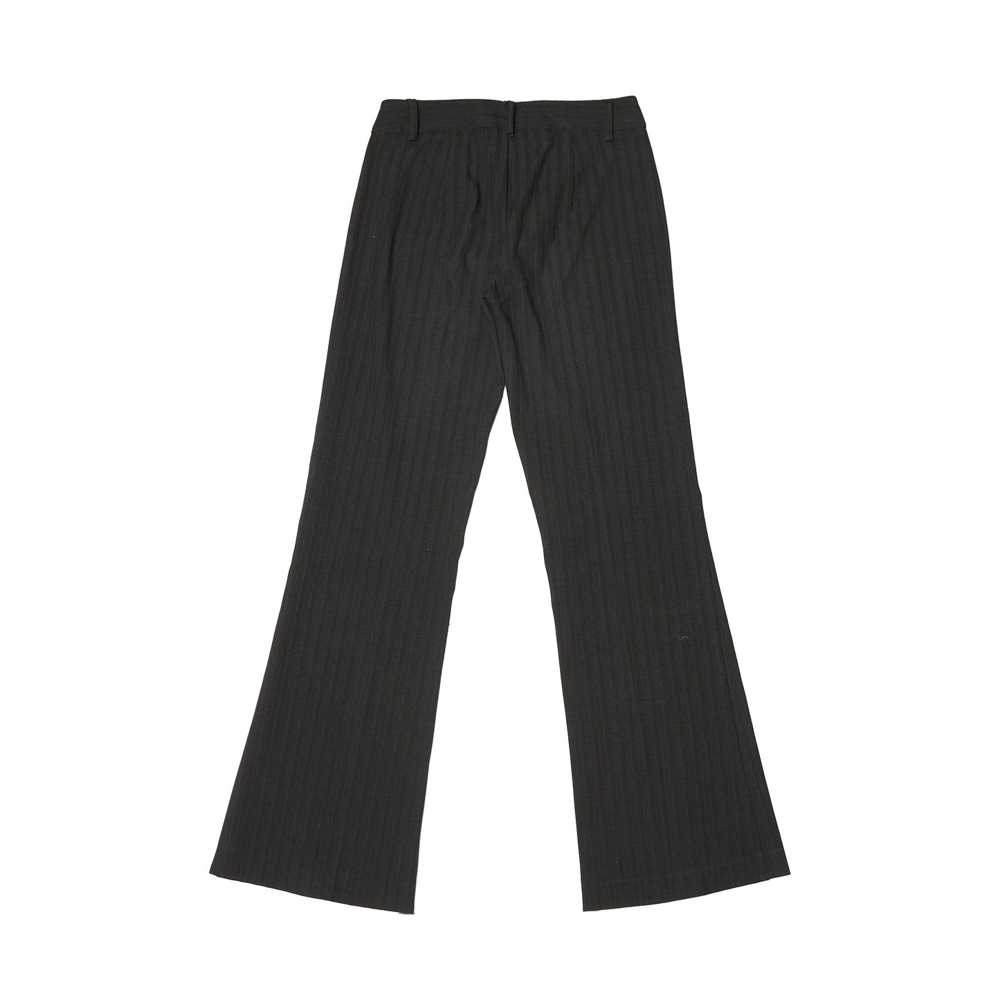 Blue Sand Pinstripe Bootcut Trousers - UK 8