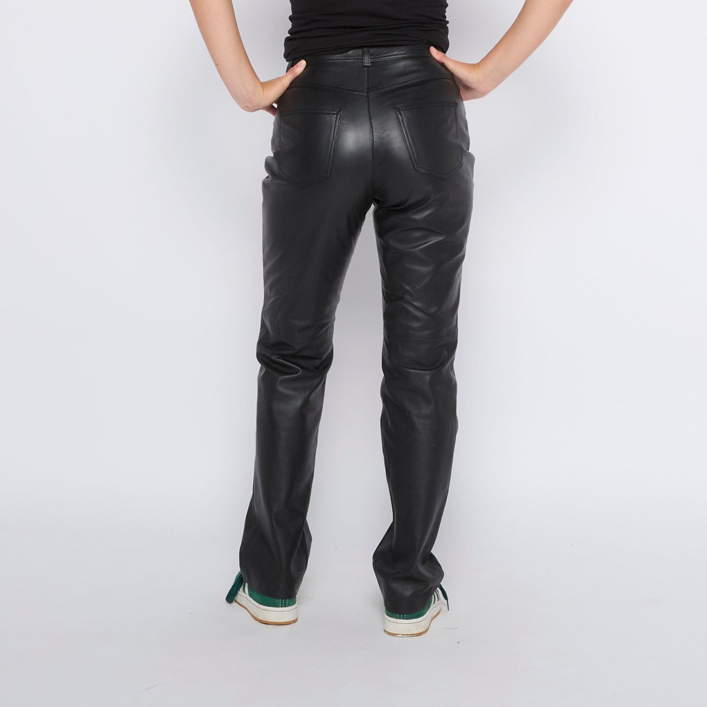 Leather Trousers - UK 8