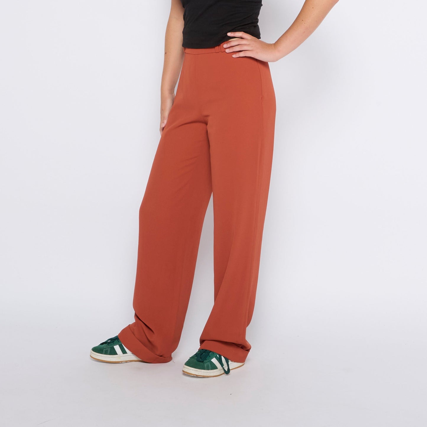 Wide Leg Side Zip - UK 8