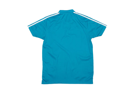 Mens Adidas Real Madrid Logo Collared Football Shirt - M
