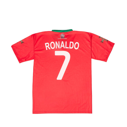 Portugal Ronaldo Replica  Football Shirt - M