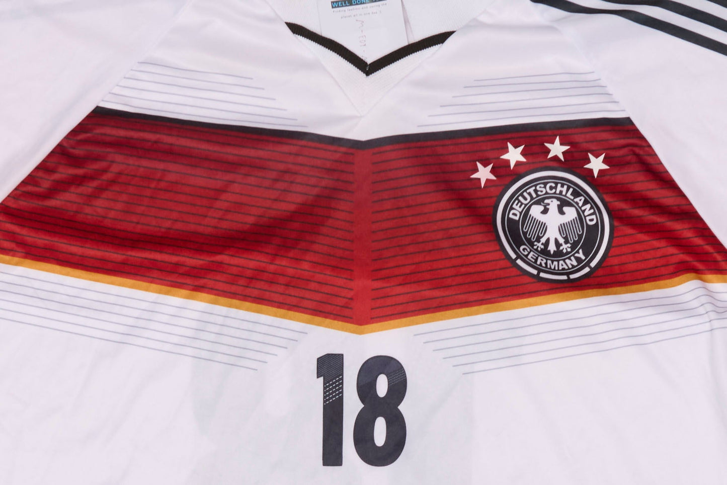 Mens Replica Germany Football Shirt - M