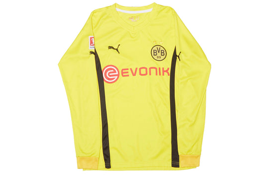 Mens Puma BVB Logo Longsleeve Football Shirt - S