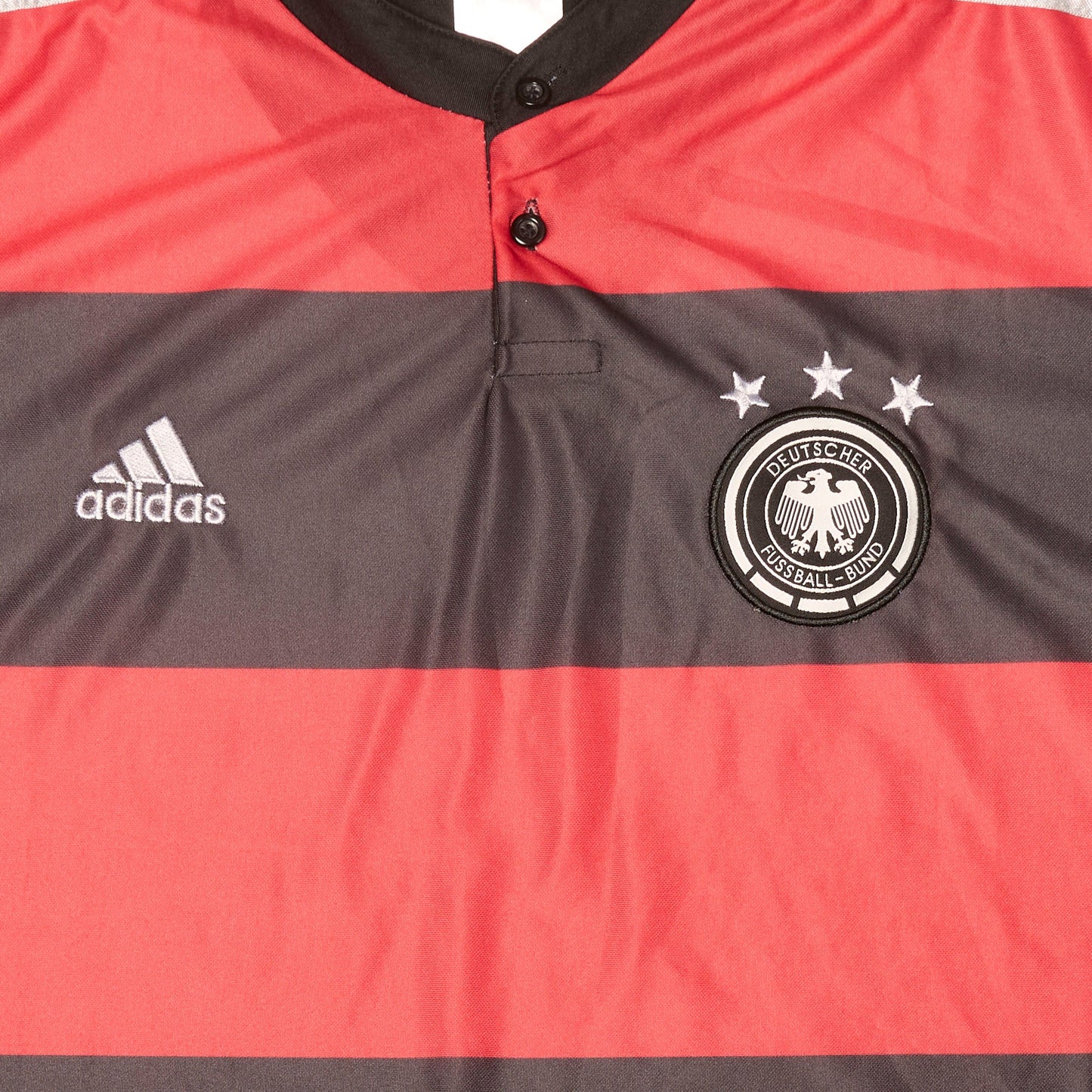 Camiseta de fútbol adidas Alemania a rayas - XXL