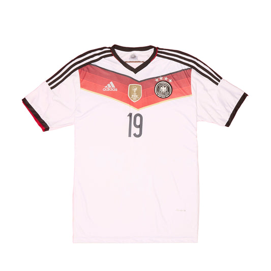 Mens Adidas Germany Logo Print Football Shirt - XXL