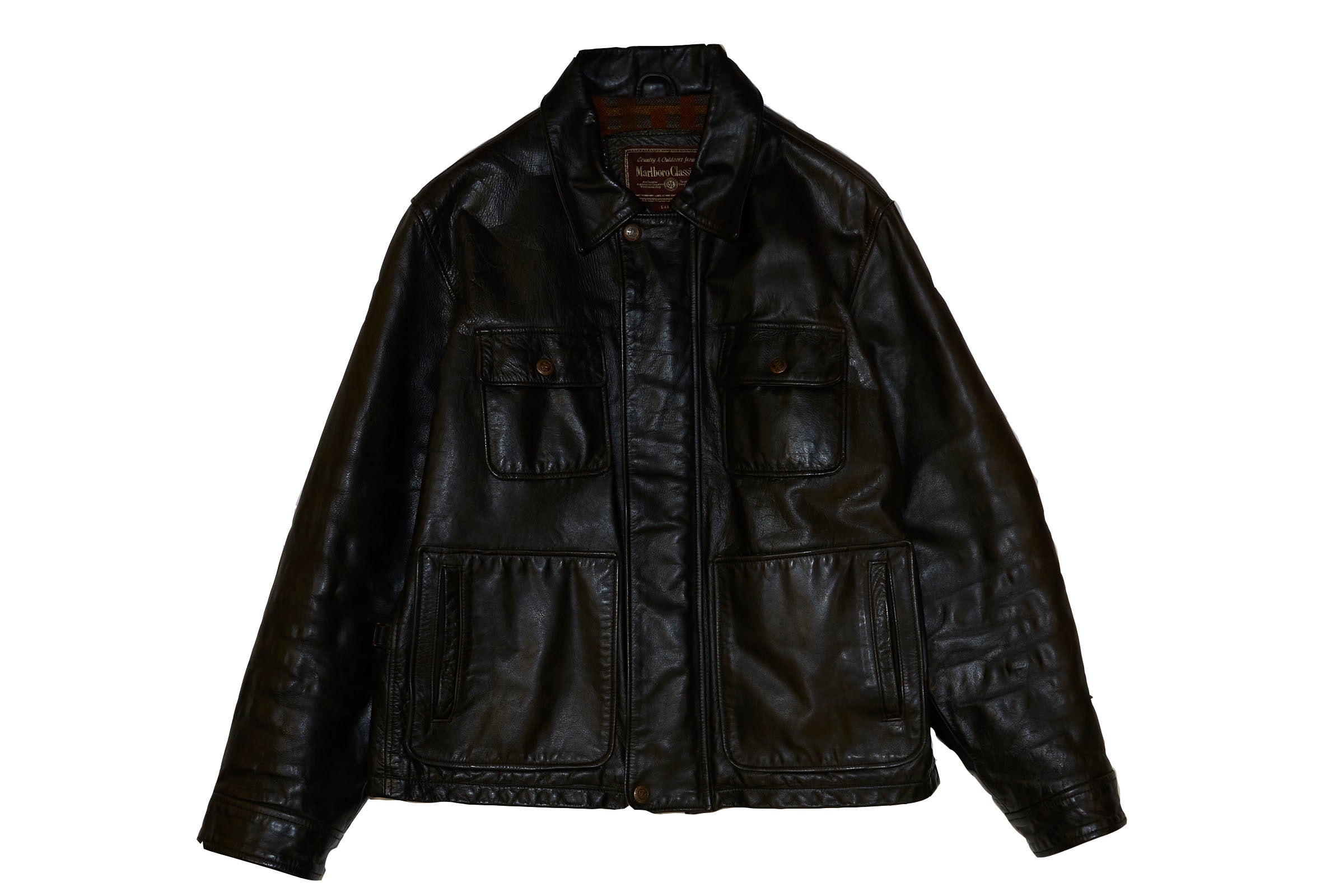 Marlboro classics hot sale leather jacket