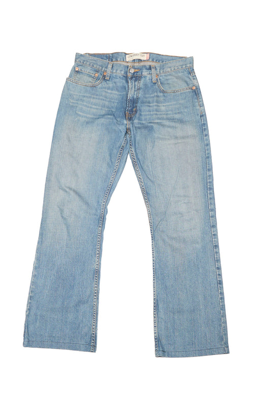 Mens Levi's Straight Leg Washed Jeans - W33" L32"