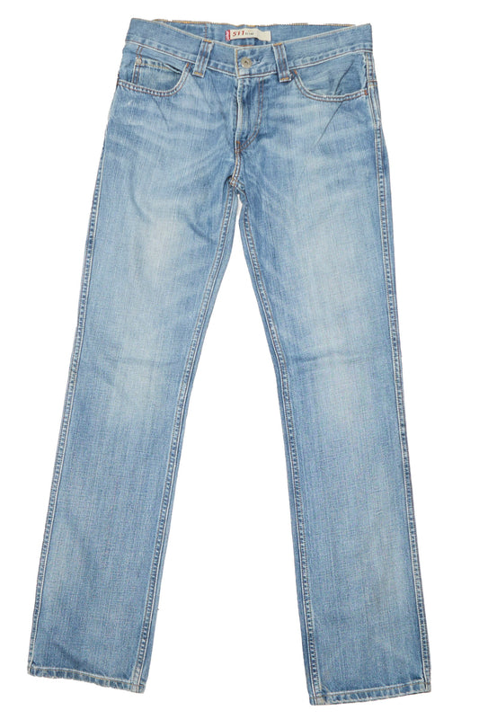 Mens Levi's Slim Fit Washed Jeans - W33" L32"