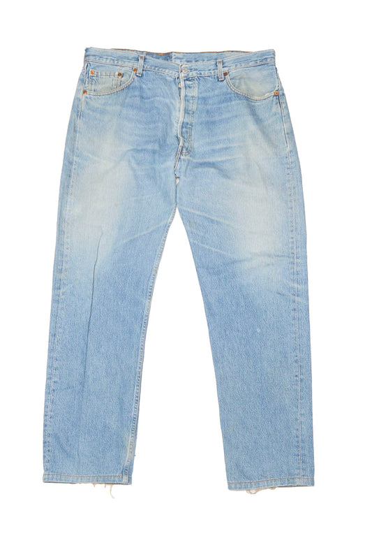Mens Levi's Straight Leg Washed Jeans - W40" L36"