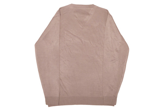 Mens Ralph Lauren Embroided Logo V-Neck Sweater - L