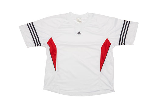 Mens Adidas Embroidered Sports Top - L