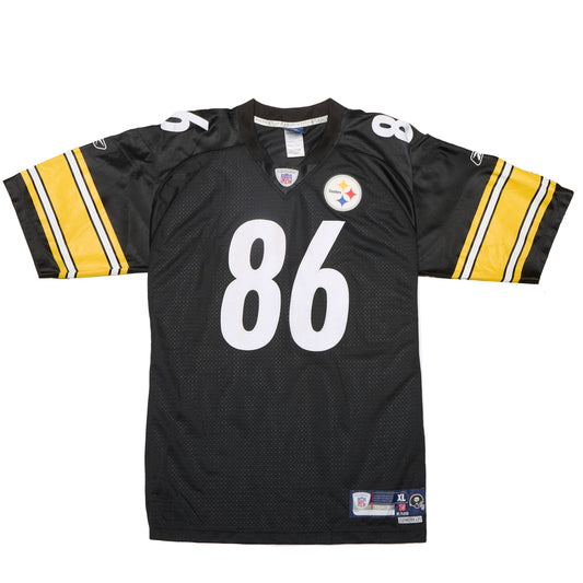 Mens Reebok Steelers Logo Print Sports Shirt - XL