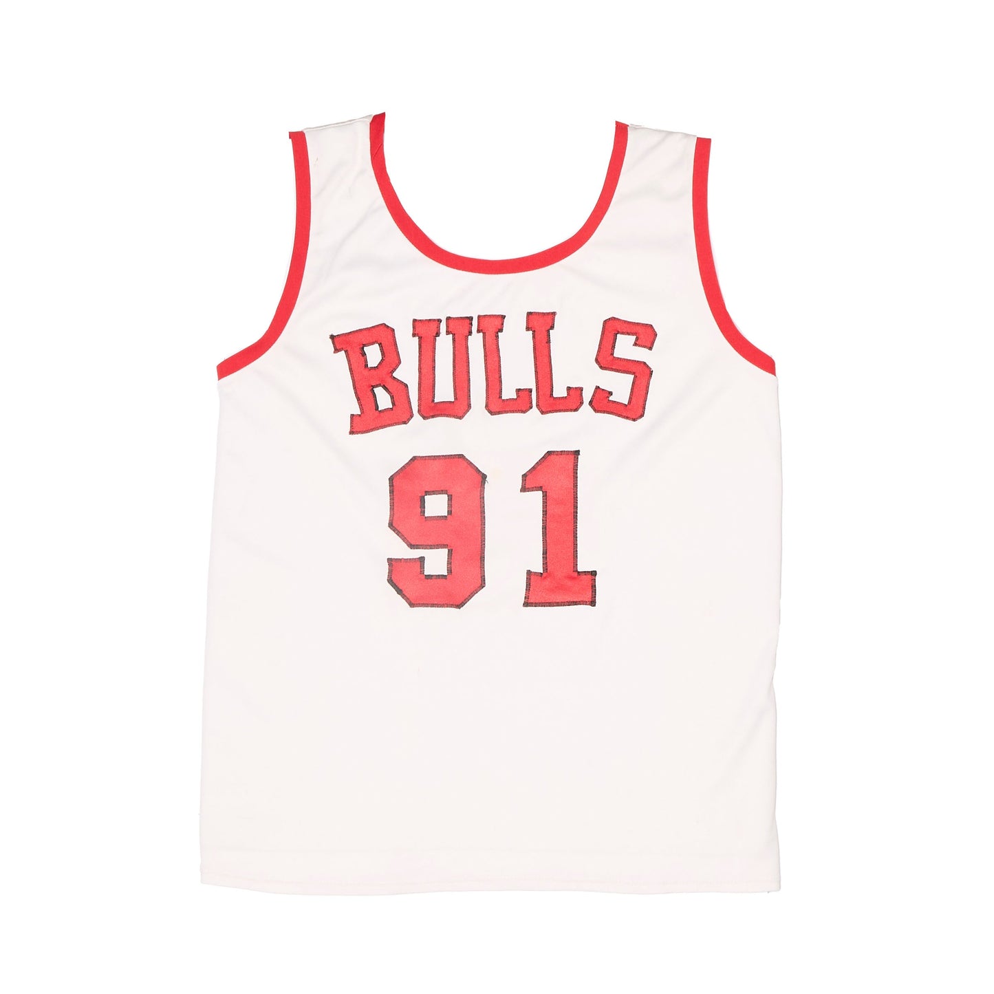 Bulls Spellout Sleeveless Sports Shirt - XS