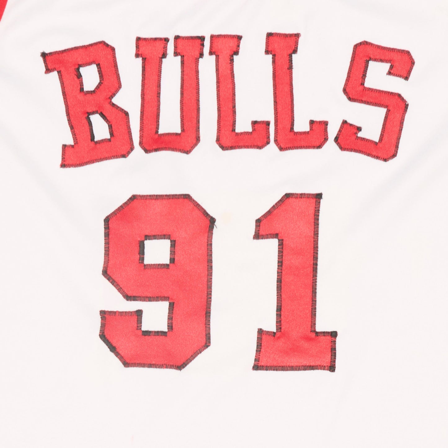 Replica Bulls Spellout Sleeveless Sports Shirt - XS