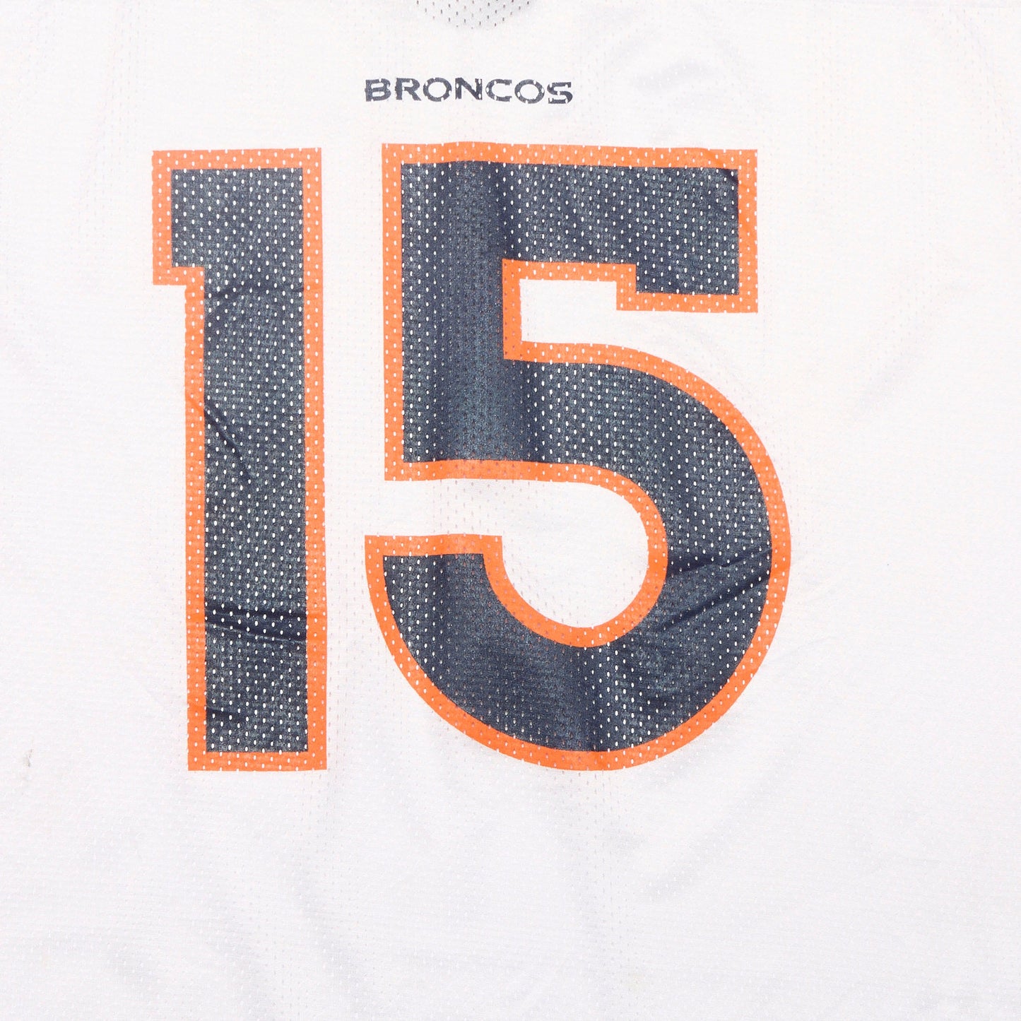 Camiseta deportiva con estampado del logo de los Broncos de Reebok - XXL