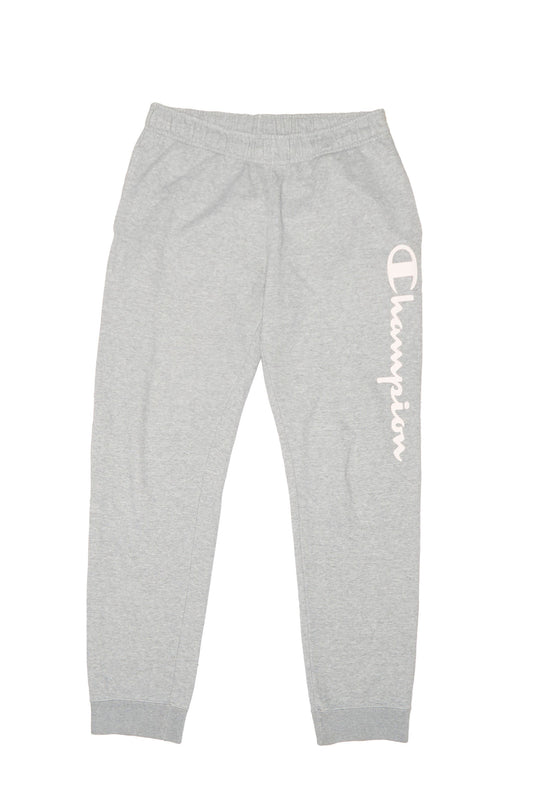 Mens Champion Spellout Print Cuffed Joggers - M
