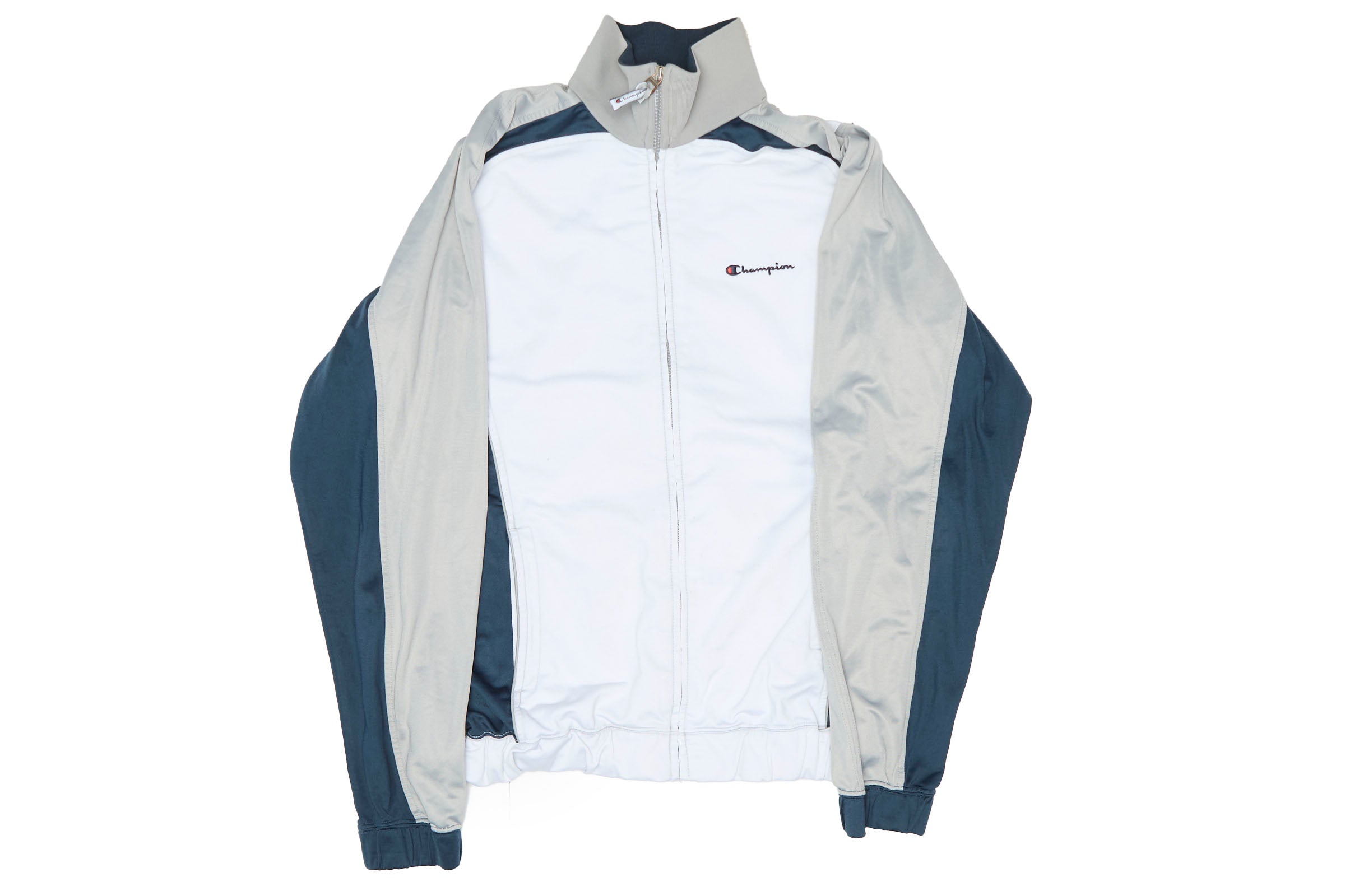 Champion track jacket discount mens