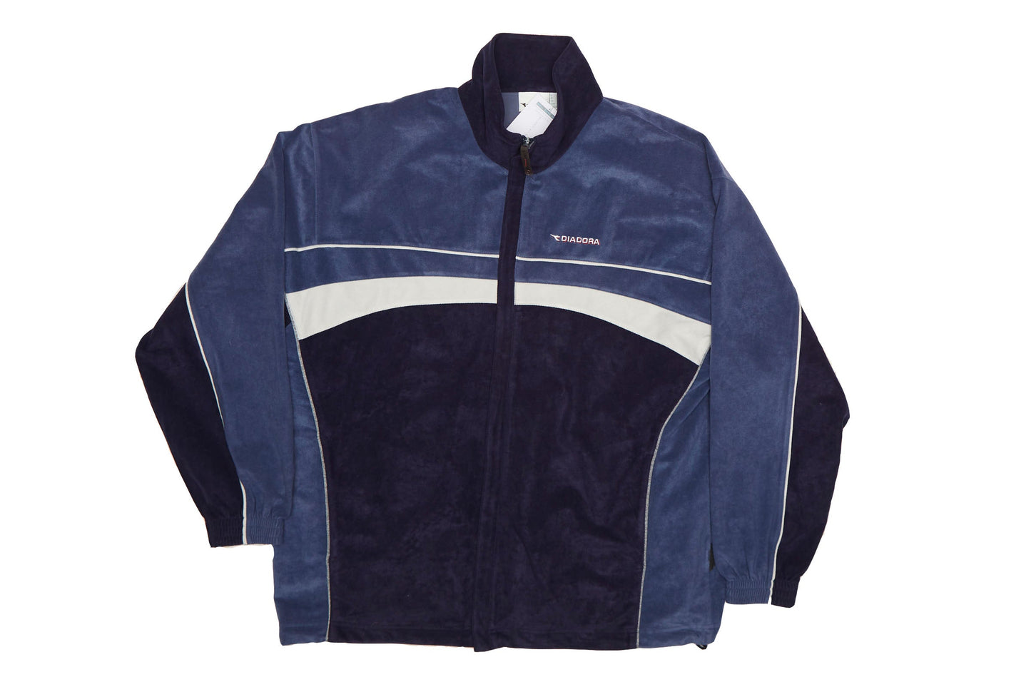 Mens Diadora Fleece Material Track Jacket - XL