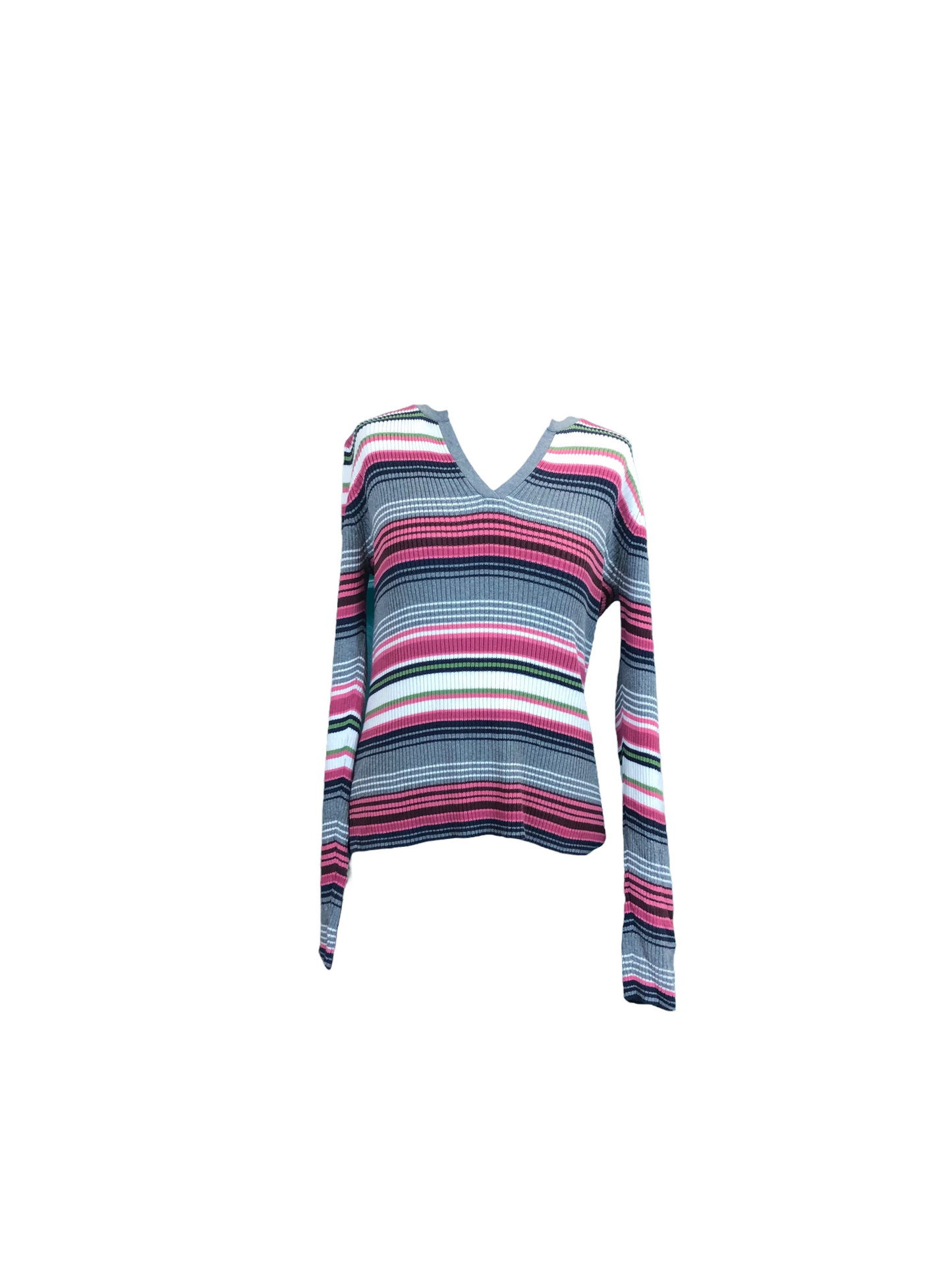 Womens Tommy Hilfiger Striped Fitted Knit - M