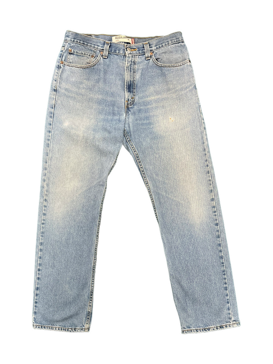 Mens Regular Fit Levi Jeans - Waist 34" Length 32"