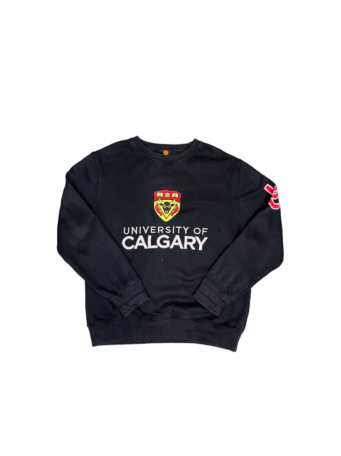 Mens University of Calgary Sweatshirt - L