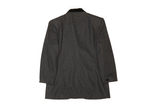 grey slinky w/ stripes inner blazer & pants set *pre-order* – STYLEGAL