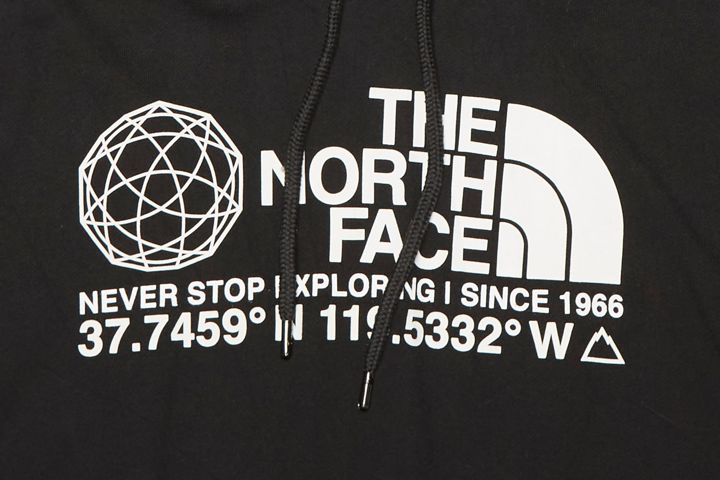 Sudadera corta con capucha y estampado del logo de The North Face - M