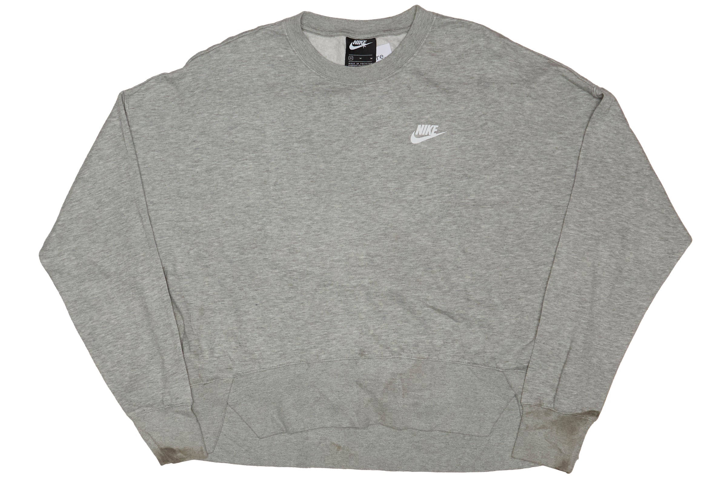 Nike crop clearance top sweatshirt