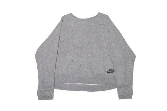 Womens Nike Plain Cropped Sweatshirt - XL