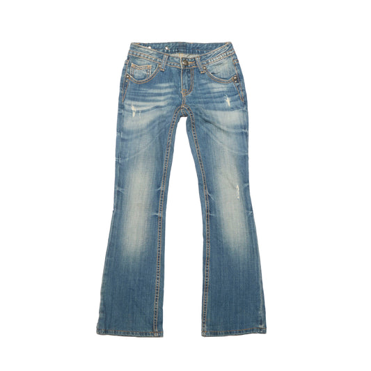 Womens We Are Pocket Detail Straight Leg Jeans - W26" L28"