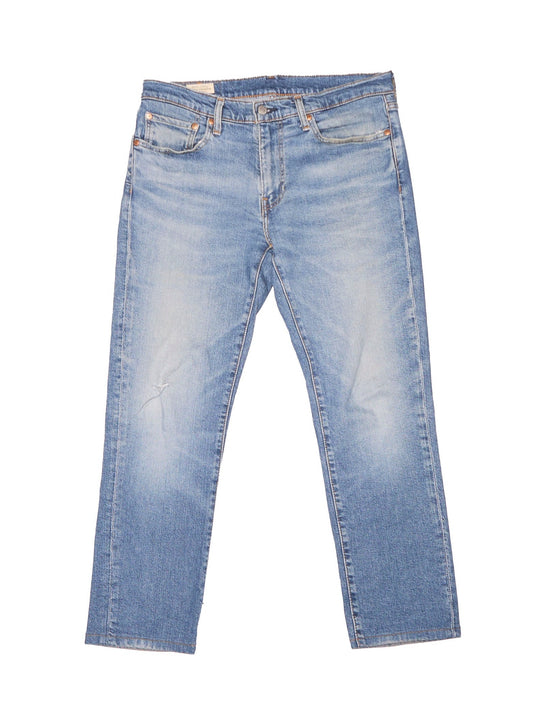 Womens Zip Levis Straight Cut Jeans - W28" L31"