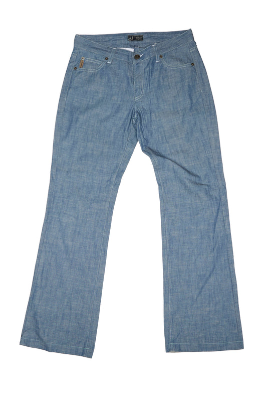 Womens Armani Jeans Straight Leg Denim Jeans - W29" L30"