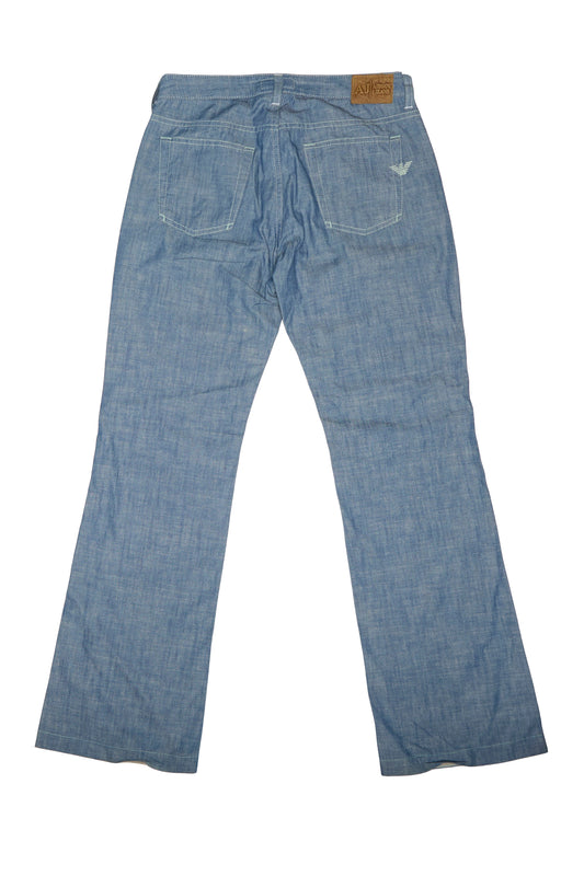 Womens Armani Straight Leg Denim Jeans - W29" L30"