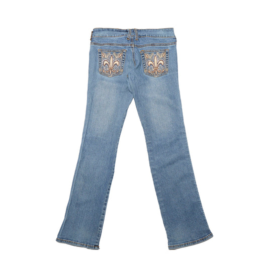 Womens OTB Back Pocket Detail Slim Fit Jeans - W30" L31"
