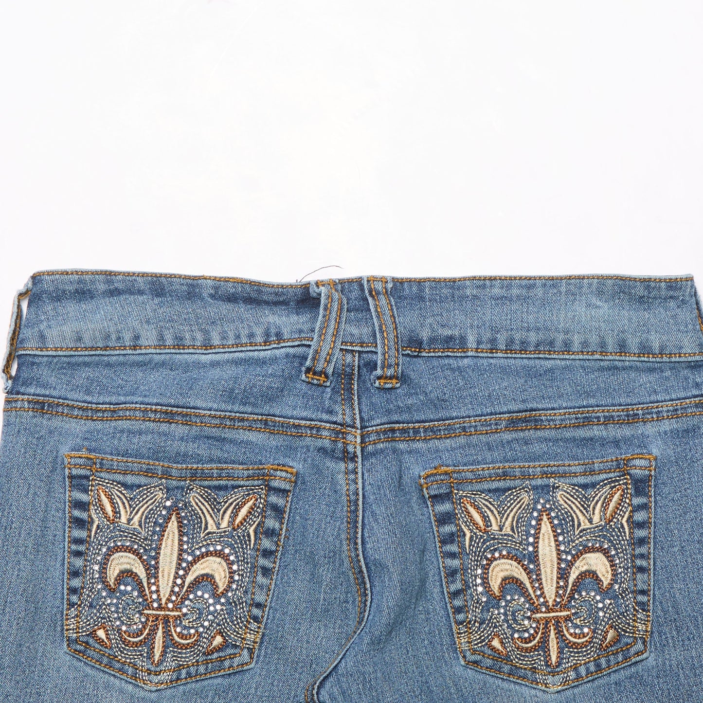 Jeans ajustados con detalle de bolsillo trasero OTB - Ancho 30" Largo 31"