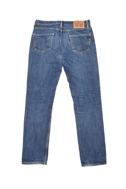 Jeans Levis de corte recto con cremallera - Ancho 30" Largo 32"
